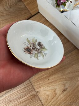 Starorolský porcelán - sada hrníčků s podtácky - 4