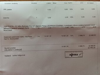 Polohovací zdravotní postel BURMEIER IV - 4