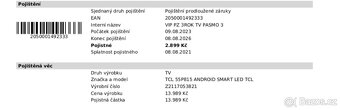 TCL 55P815 - LED TELEVIZE/ANDROID/4K/55’’ - 4