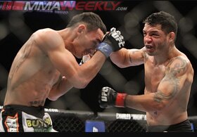 UFC podepsaná rukavice Leonard Garcia - 4