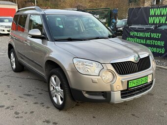 ►► ŠKODA YETI 2,0 TDI 4x4 -103 kW, PARK. SENZORY, NAVI ◄◄ - 4