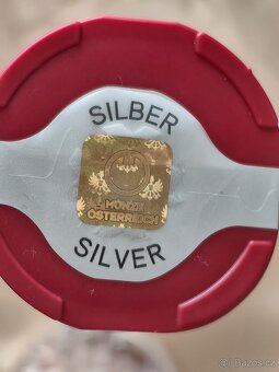 Stříbrná mince 1 Oz Wiener Philharmoniker 2024 v origo tubě - 4