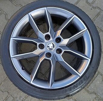 Disky originální Škoda Octavia II, III, RS 5x112 R18 Gemini - 4