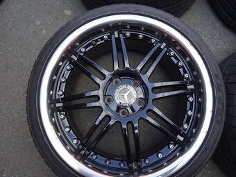 Alu disky límcové na Mercedes, 19", 5x112,ET 45, letní sada - 4