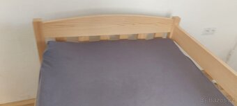 Postel 90x200 masiv smrk - 4