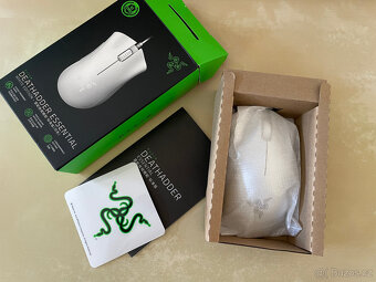 Herní drátová myš "Razer DeathAdder Essential" bílá [NOVÁ] - 4