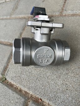 Třicestný kulovy kohout 1" - 4