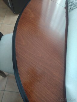 Jídelní set, stůl + 4 židle - 4