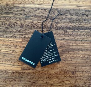 Triko Dsquared 2 bílé s logem ICON - 4