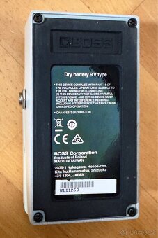 Pedálová ladička BOSS TU-3 - NOVÁ - 4