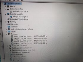 15,6" 2-jádro Core i3 ACER 5820ZT ,SSD 256gb,4gb DDR3,HDMI - 4