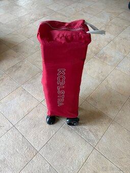 Cestovní dětská postýlka Koelstra – červená - 4