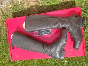 Vysoké jezdecké boty Sergio Grasso - 4