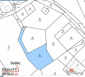 Prodej, pozemky/bydlení, 1077 m2, Sedlec 1, 27735 Mšeno, Měl - 4