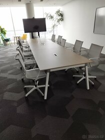 Kancelářské Stoly Ahrend + Stolové desky+ Kancelářské židle - 4