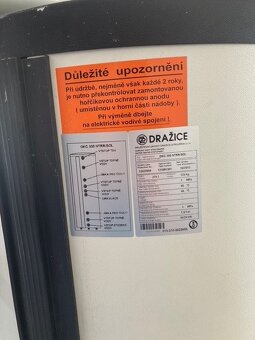 Prodám elektrický bojler DRAŽICE - 4