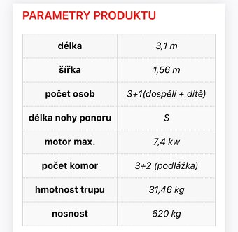 Člun Yamaha YAM 310 Air V + lodní elektromotor Epropulsion - 4