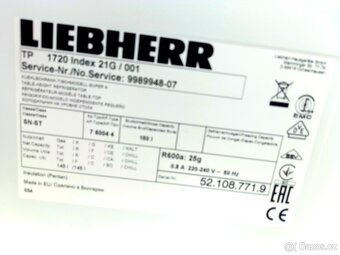 Lednička Liebherr - skoro nová , široká 60 cm - 4
