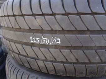 Letní pneu Continental a Michelin, 225/50/17, 4 ks, 6-7 mm - 4