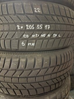 2x zimní pneu r17 205/55/17 - 4