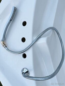 Rohová vana / koupelna 130cm  (Symetrická ) + souprava - 4