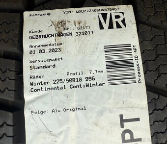 Zimní pneu 225/50r18 - 4