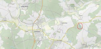 Prodám lesní pozemek v katastrálním území Žichlice u Hromnic - 4