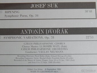 CD - DVOŘÁK, BRAHMS, SUK a další... - 4