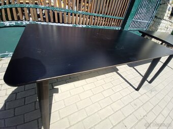 2x stůl ikea lisabo 140x78 - 4
