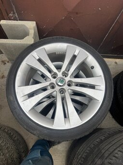 ALU kola Škoda TRINIT 17" – 5x100 - 4