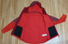 Dámská softshellová bunda červená zateplená zn. SILVINI - S - 4