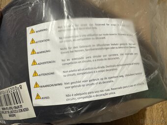Nové plexi na helmu Caber Drift Evo kouřově černé - 4