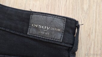 Sytě černé džíny Orsay - 4