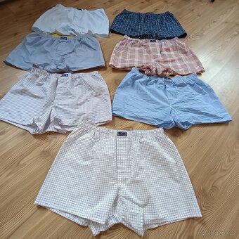 7 x BAVLNĚNÉ TRENKY TOMMY HILFIGER vel. L - 4