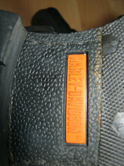 Moto kožené boty Harley Davidson vel. 41 (7), stélka 26,5cm - 4