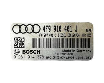 Řídící jednotka motoru BMK 4F9910401J Audi A6 C6 4F 06 - 4