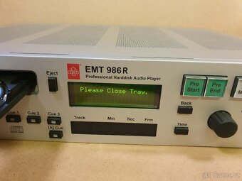 EMT 986 R Profesionální audio přehrávač CD s pevným diskem - 4