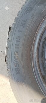 Škoda fabia komplet zimní kola 185/65/15 - 4