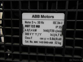 Elektromotor patkový 6.8Kw. - 4