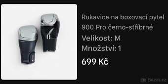 Hrazda, boxovací hruška a rukavice - 4