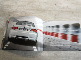 Prospekt BMW M3 Coupé (2007), 28 str. A5 D, 4,0 V8, 309 kW, - 4