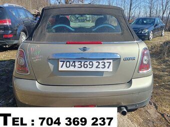 // Mini Cooper R56 cabrio 1.6i 88kw - N12B16A// DÍLY - 4