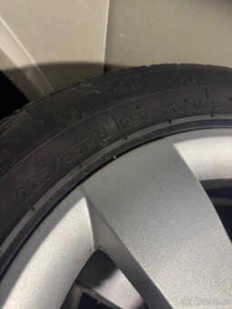 4x ALU Kola Mercedes 5x112 Celoroční 225/55R16 - 4