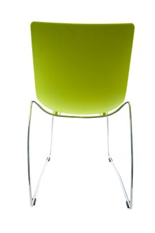 Židle F1M DELUXE - zelená - plast / kov - 4