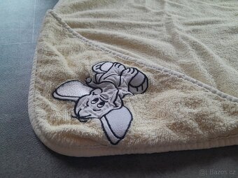 3x ručník pro miminko, 1x deka - 4