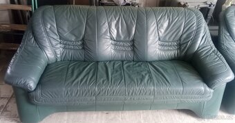 Kožená sedací souprava 3+2 - 4