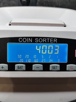 Počítačka - třídička mincí CZK - 4