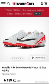 kopačky Nike Zoom Mercurial Vapor (15 Elite AG-Pro) - 4