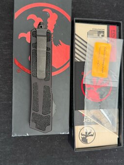 UNIKÁTNÍ nůž MICROTECH CARBON SCARAB - 4