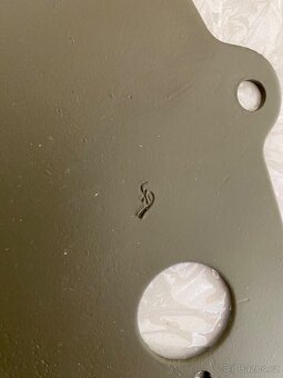 Willys jeep Ford GPW Dodge vložka notek, plech motoru GPW - 4